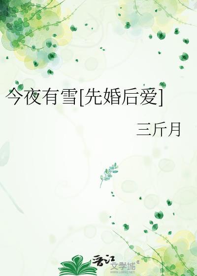 今夜有雪先婚后爱三斤月txt百度