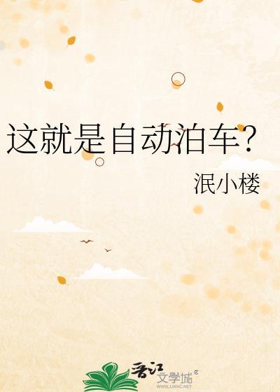 这就是自动泊车晋江